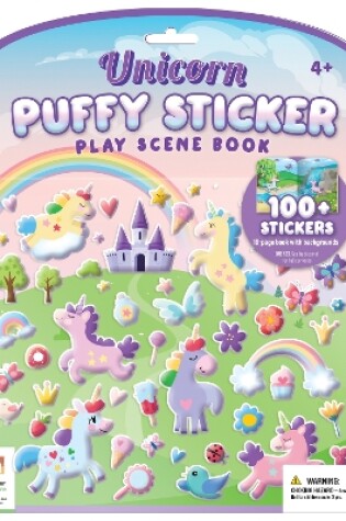 Cover of Unicorn Puffy Sticker Play Scene Book