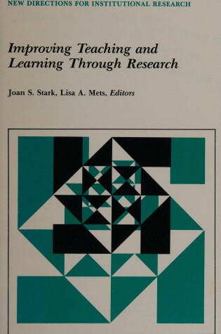 Cover of Improving Teaching Learnng Thr