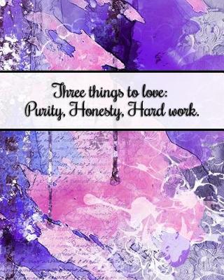 Book cover for Three Things to Love