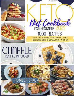 Book cover for Keto Diet Cookbook for Beginners 2021