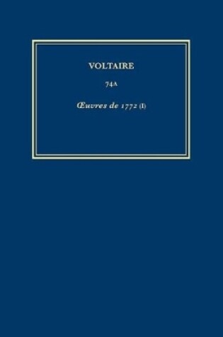 Cover of Complete Works of Voltaire 74A