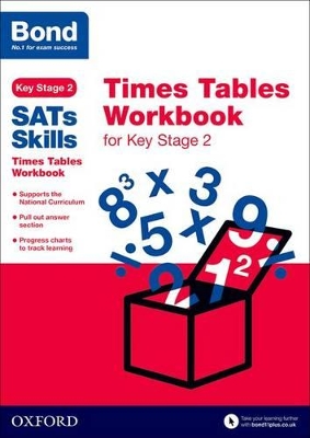 Book cover for Bond SATs Skills: Times Tables Workbook for Key Stage 2