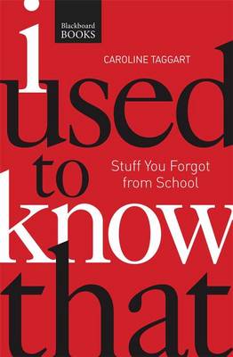 Book cover for I Used to Know That PB