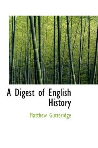 Cover of A Digest of English History