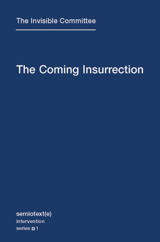 Cover of The Coming Insurrection