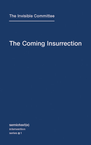 Cover of The Coming Insurrection