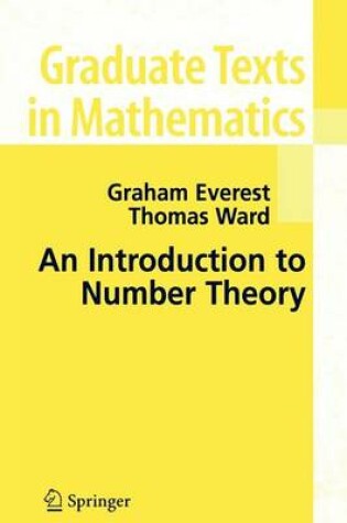 Cover of An Introduction to Number Theory