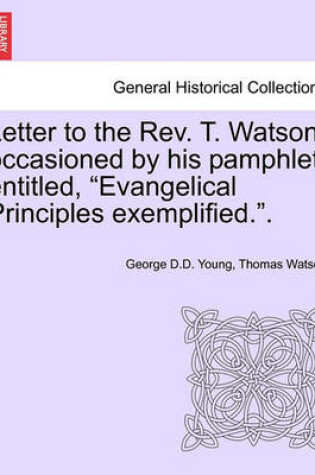 Cover of Letter to the Rev. T. Watson