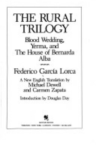 Cover of Rural Trilogy