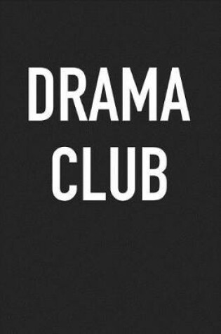 Cover of Drama Club