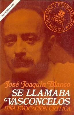 Cover of Se Llamaba Vasconcelos