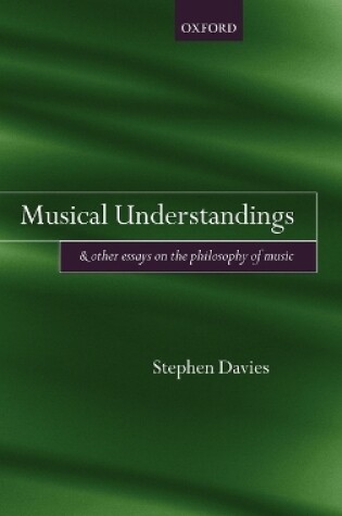 Cover of Musical Understandings