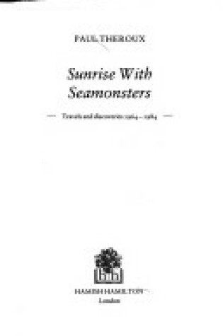 Cover of Sunrise with Seamonsters