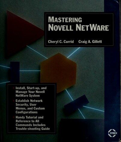 Book cover for Mastering Novell Netware