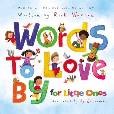 Book cover for Words to Love By for Little Ones