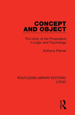 Cover of Concept and Object