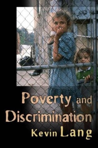 Cover of Poverty and Discrimination