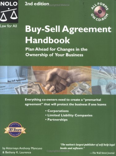 Book cover for Buy-Sell Agreement Handbook