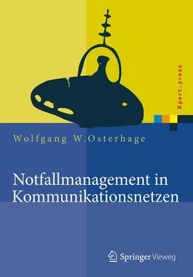 Cover of Notfallmanagement in Kommunikationsnetzen