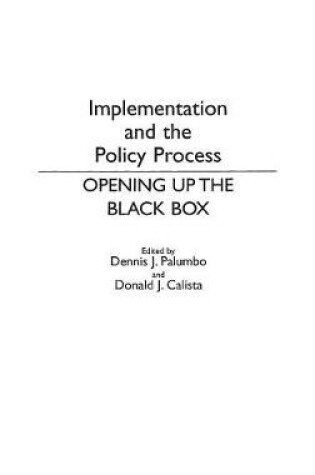 Cover of Implementation and the Policy Process