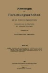 Book cover for Mitteilungen UEber Forschungsarbeiten Auf Dem Gebiete Des Ingenieurwesens, Insbesondere Aus Den Laboratorien Der Technischen Hochschulen