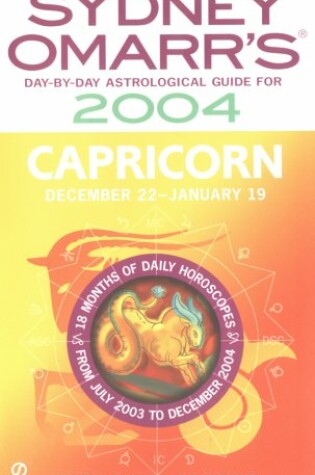 Cover of Sydney Omarr's Capricorn 2004