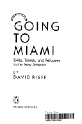 Cover of Going to Miami
