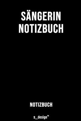 Cover of Notizbuch für Sänger / Sängerin