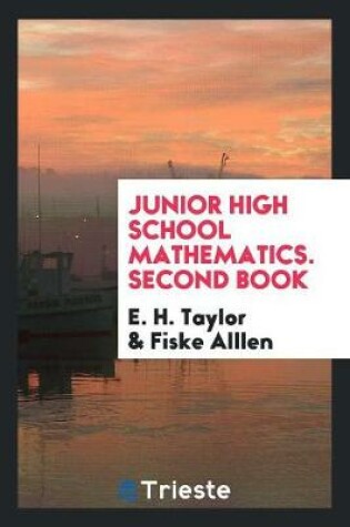 Cover of Junior High School Mathematics. Second Book