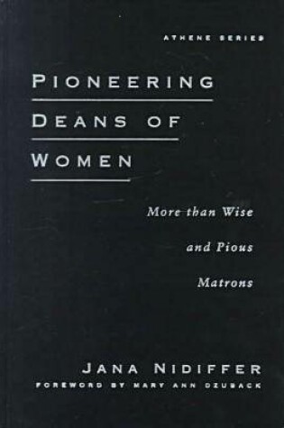 Cover of Pioneering Deans of Women