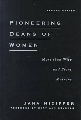 Book cover for Pioneering Deans of Women