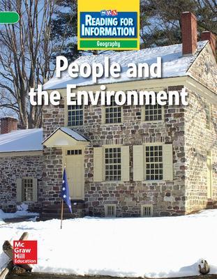 Cover of Reading for Information, Above Student Reader, Geography - People and the Environment, Grade 5