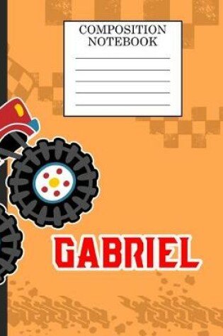 Cover of Composition Notebook Gabriel