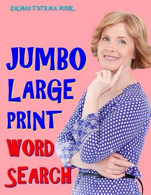 Book cover for Jumbo Large Print Word Search