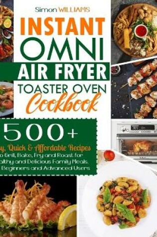 Cover of Instant Omni Air Fryer Toaster Oven Cookbook