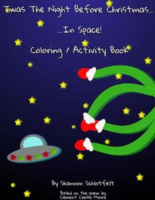 Book cover for CB - Twas the Night Before Christmas in Space