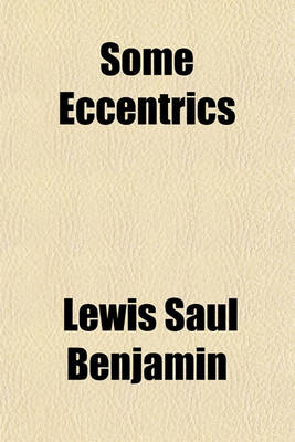 Book cover for Some Eccentrics