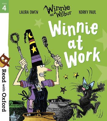 Book cover for Read with Oxford: Stage 4: Winnie and Wilbur: Winnie at Work