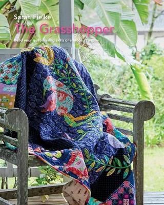 Book cover for The Grasshopper Quilt pattern and instructional videos