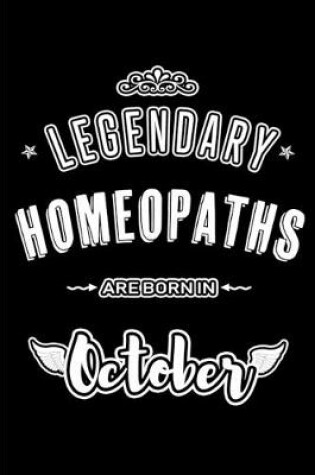 Cover of Legendary Homeopaths are born in October