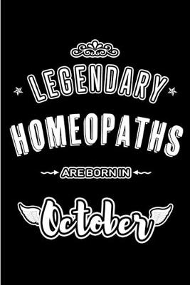 Book cover for Legendary Homeopaths are born in October