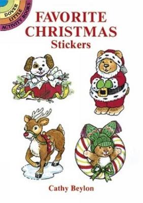 Book cover for Favourite Christmas Stickers