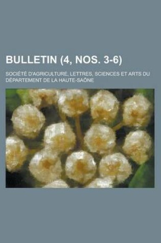 Cover of Bulletin (4, Nos. 3-6 )