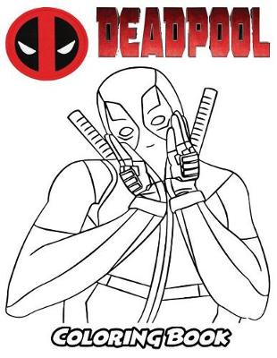 Book cover for Deadpool Coloring Book