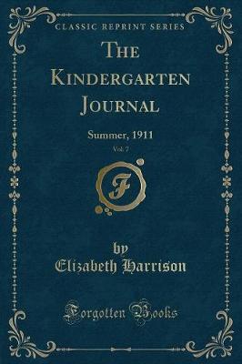 Book cover for The Kindergarten Journal, Vol. 7