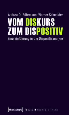 Cover of Vom Diskurs Zum Dispositiv