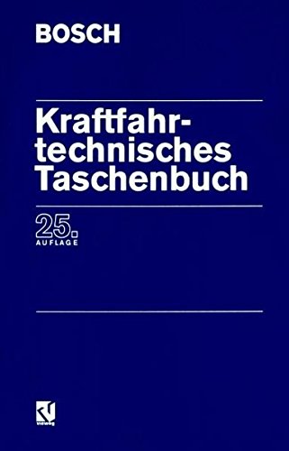 Book cover for Kraftfahrtechnisches Taschenbuch