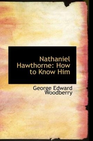 Cover of Nathaniel Hawthorne