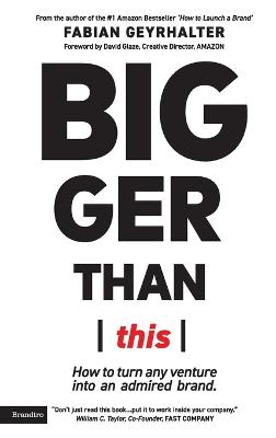 Book cover for Bigger Than This