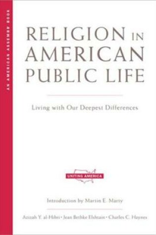 Cover of Religion in American Public Life